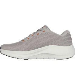 Men's Wide Fit Skechers 232701 Arch Fit 2.0 Road Wave Walking Trainers