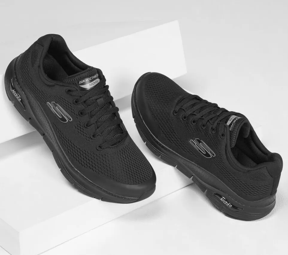 Mens Wide Fit Skechers 232040 Arch Fit Walking Trainers