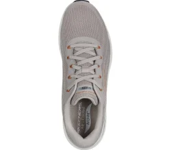 Men's Wide Fit Skechers 232701 Arch Fit 2.0 Road Wave Walking Trainers