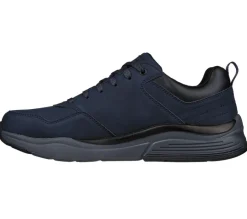 Men's Wide Fit Skechers 210021 Benago Hombre Walking Trainers
