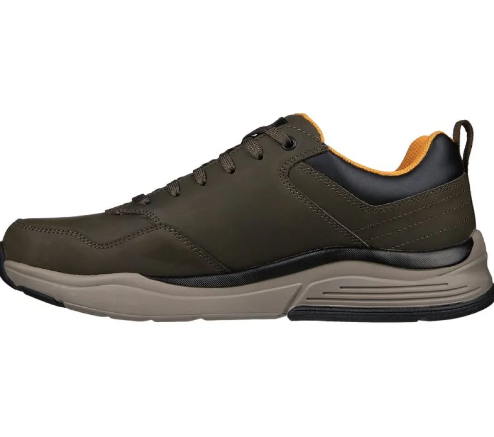 Men's Wide Fit Skechers 210021 Benago Hombre Walking Trainers