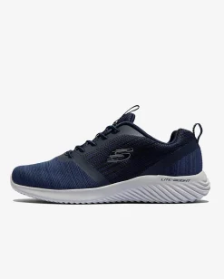Men's Wide Fit Skechers 52504 Bounder Walking Trainers