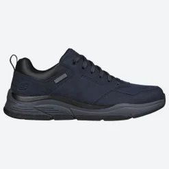 Men's Wide Fit Skechers 210021 Benago Hombre Walking Trainers
