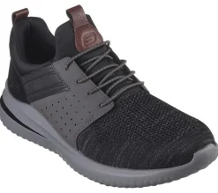 Men's Wide Fit Skechers 210238 Delson 3.0 Cicada Walking Trainers