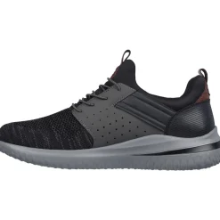 Men's Wide Fit Skechers 210238 Delson 3.0 Cicada Trainers