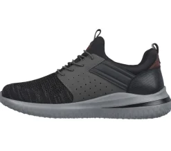 Men's Wide Fit Skechers 210238 Delson 3.0 Cicada Walking Trainers