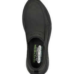 Men's Wide Fit Skechers 232517 Equalizer 5.0 Harvey Trainers - Black