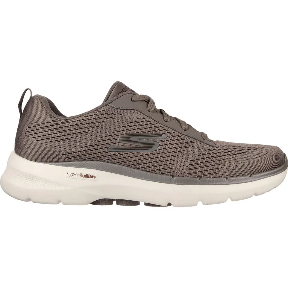 Men's Wide Fit Skechers 216209 Go Walk 6 Avalo Trainers