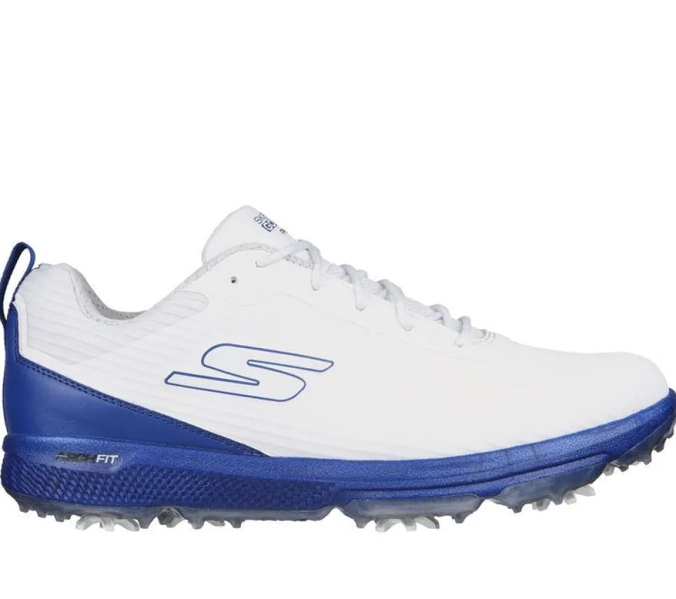 Men's Wide Fit Skechers 214044 Go Golf Pro 5 Hyper Golf Trainers