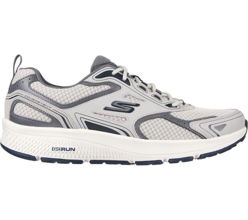 Men's Wide Fit Skechers 220034 Go Run Consistent Running Trainers - Goga Mat