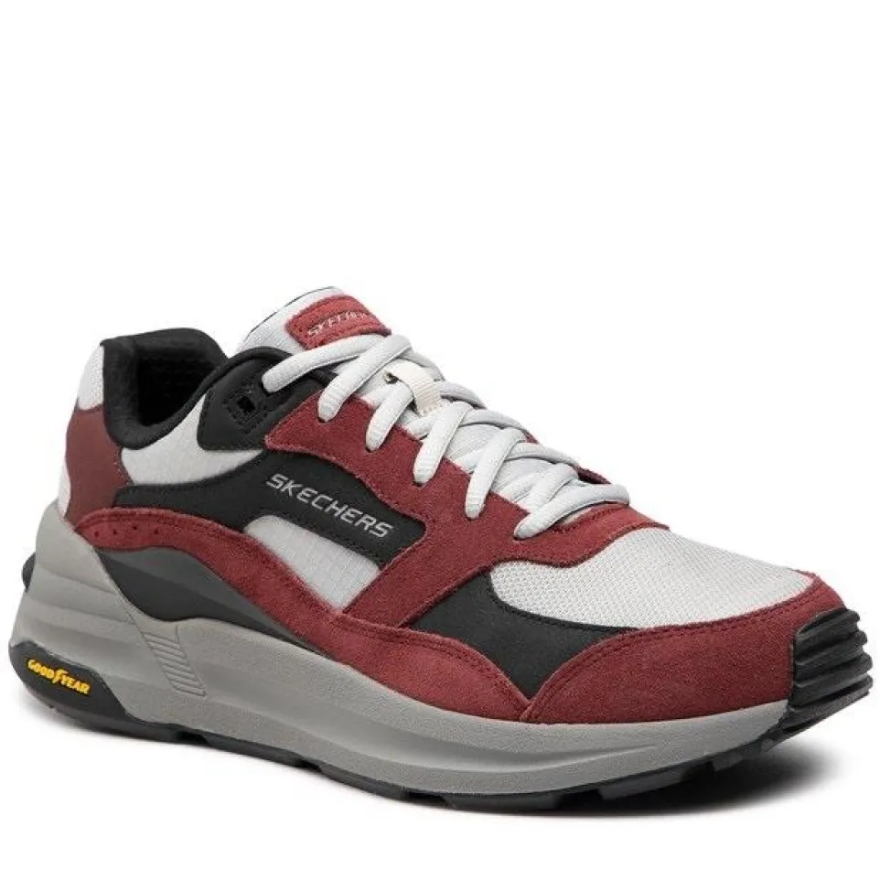 Men's Wide Fit Skechers 237200 Global Jogger Trainers