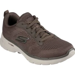 Men's Wide Fit Skechers 216209 Go Walk 6 Avalo Trainers