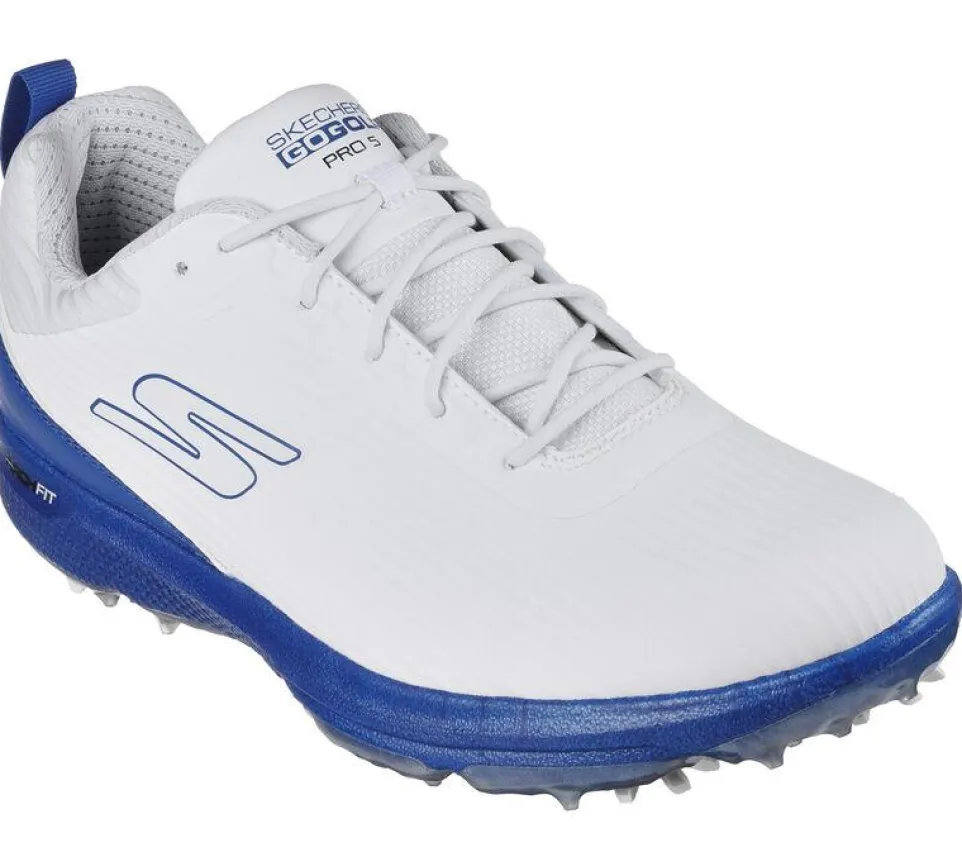 Men's Wide Fit Skechers 214044 Go Golf Pro 5 Hyper Golf Trainers