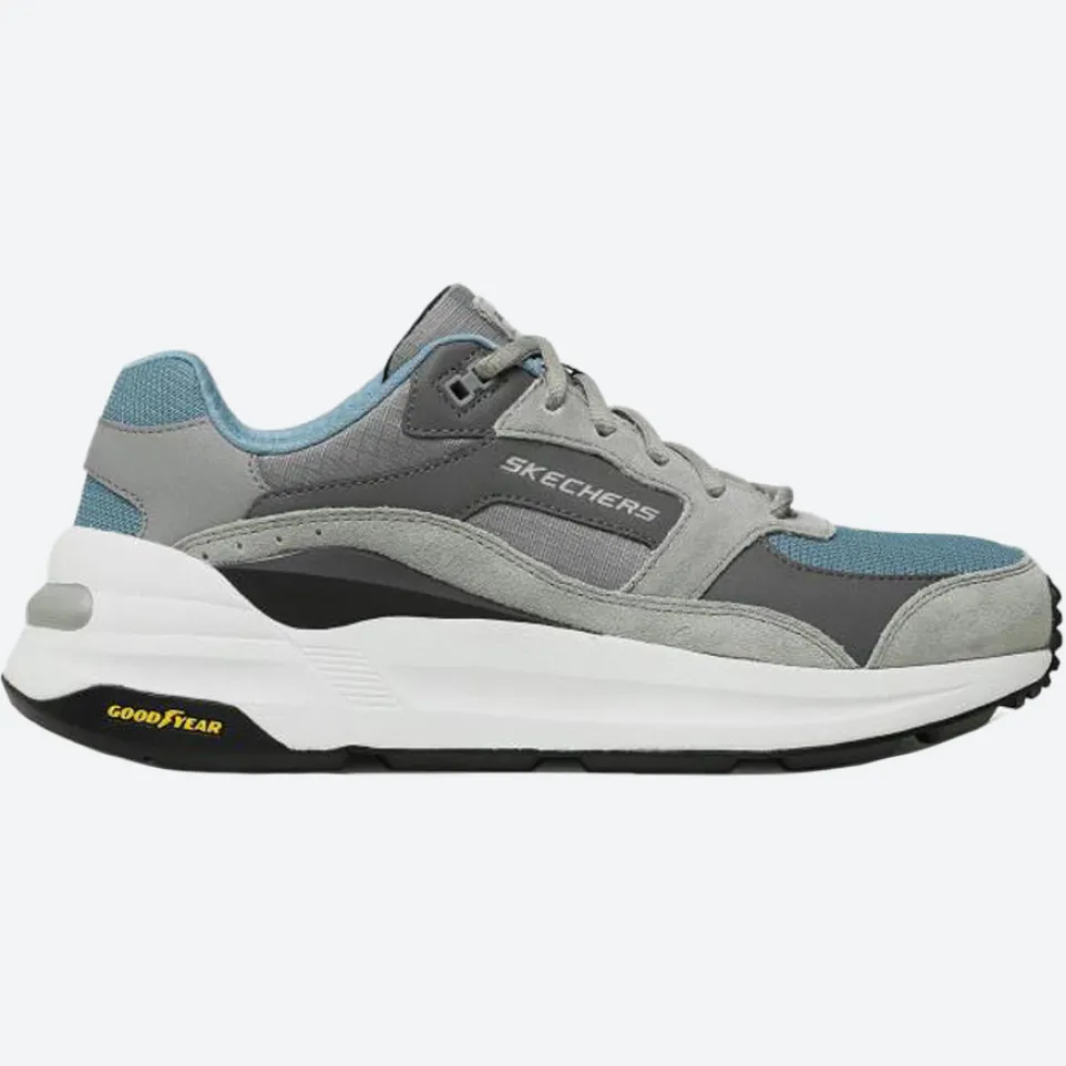 Men's Wide Fit Skechers 237200 Global Jogger Trainers