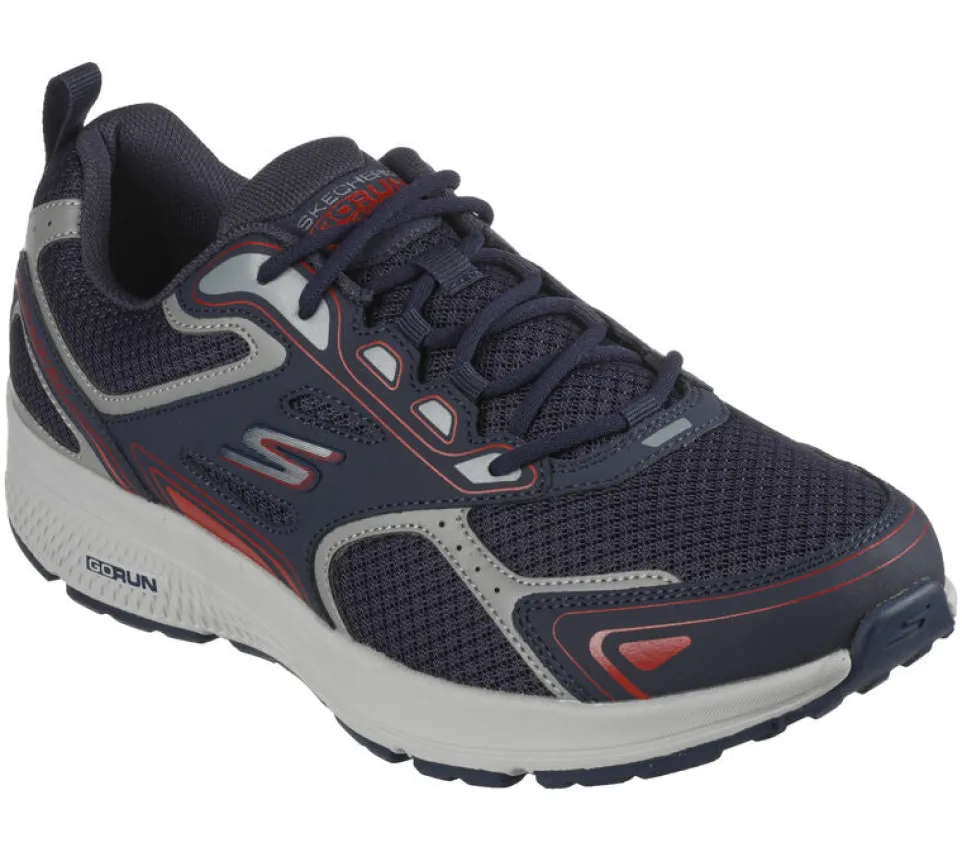 Men's Wide Fit Skechers 220034 Go Run Consistent Running Trainers - Goga Mat