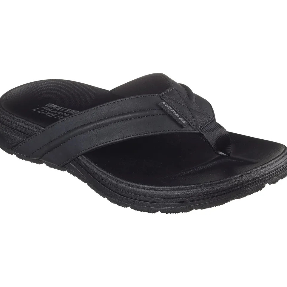 Men's Wide Fit Skechers 205111 Patino Marlee Slippers