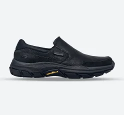 Men's Wide Fit Skechers 204480 Respected Calum Walking Trainers