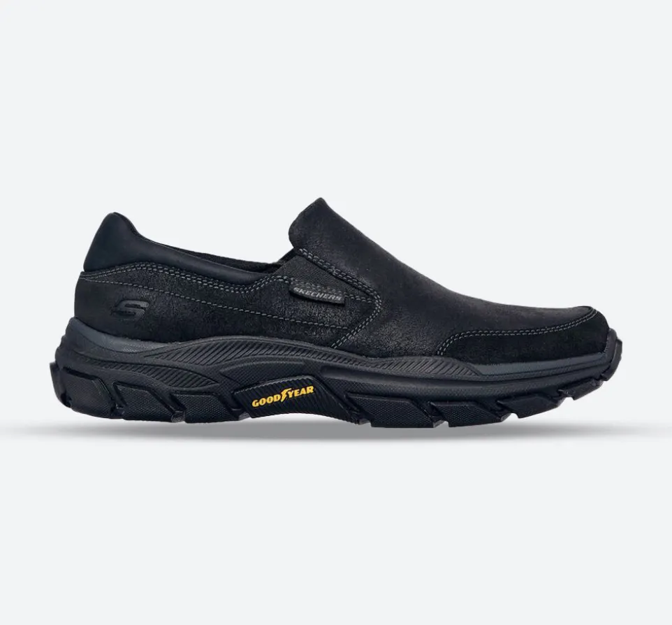 Men's Wide Fit Skechers 204480 Respected Calum Walking Trainers