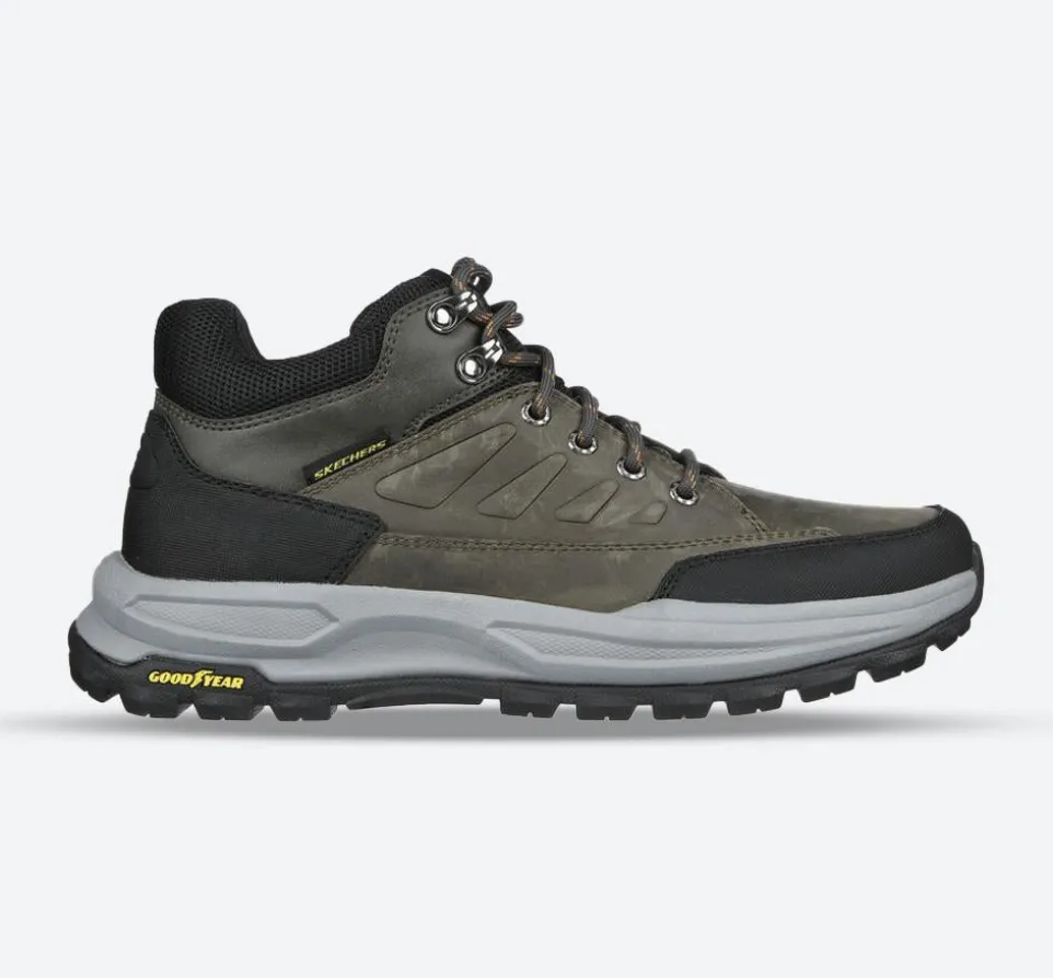 Men's Wide Fit Skechers 204699 Relaxed Fit Zeller Bazemore Good Year Walking Trainers