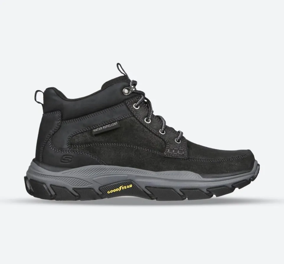 Men's Wide Fit Skechers 204454 Relaxed Fit Respected Boswell Good Year Boots