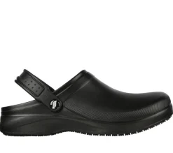 Men's Wide Fit Skechers 200092 Riverbound Sr Clog Shoes