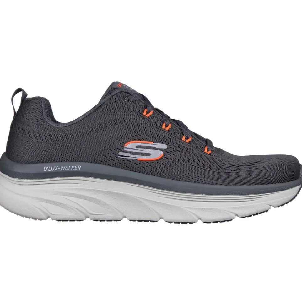 Men's Wide Fit Skechers 232364 Relaxed Fit D'Lux Walker Meerno Trainers