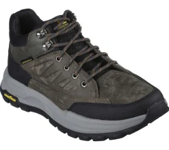 Men's Wide Fit Skechers 204699 Relaxed Fit Zeller Bazemore Good Year Walking Trainers