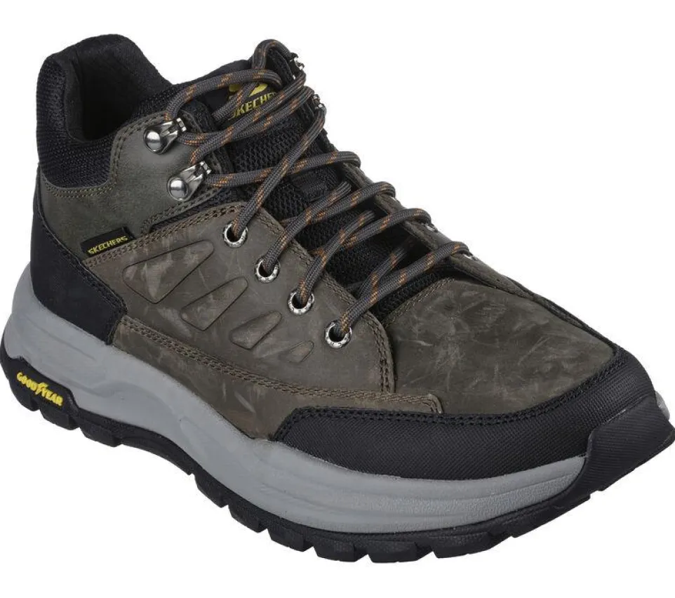Men's Wide Fit Skechers 204699 Relaxed Fit Zeller Bazemore Good Year Walking Trainers