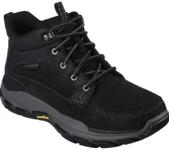 Men's Wide Fit Skechers 204454 Relaxed Fit Respected Boswell Good Year Boots