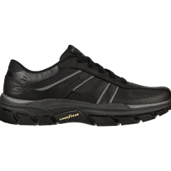 Men's Wide Fit Skechers 204330 Respected Lace Up Trainers