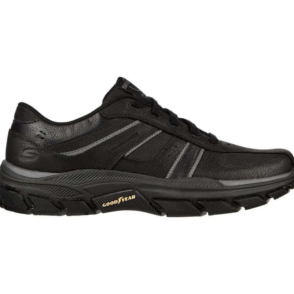Men's Wide Fit Skechers 204330 Respected Lace Up Trainers