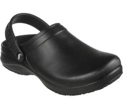 Men's Wide Fit Skechers 200092 Riverbound Sr Clog Shoes