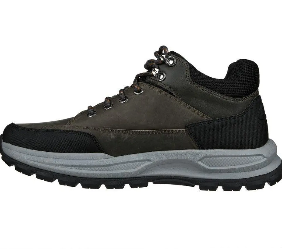 Men's Wide Fit Skechers 204699 Relaxed Fit Zeller Bazemore Good Year Walking Trainers
