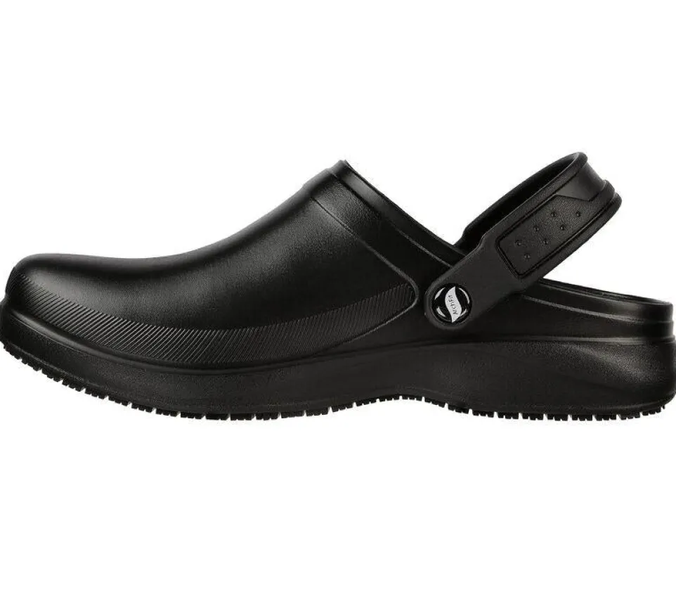Men's Wide Fit Skechers 200092 Riverbound Sr Clog Shoes