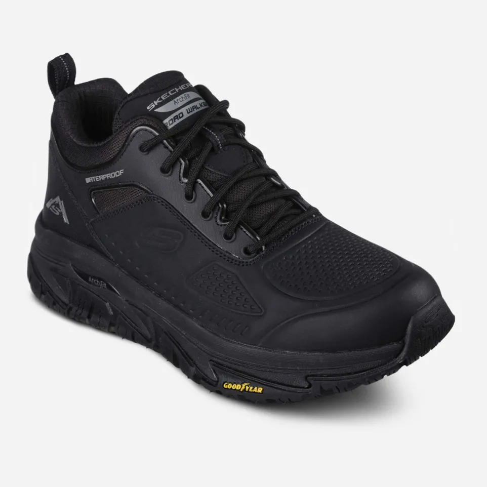 Men's Wide Fit Skechers 237490 Road Walker Pyles Peak Trainers