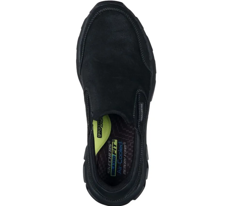 Men's Wide Fit Skechers 204480 Respected Calum Walking Trainers