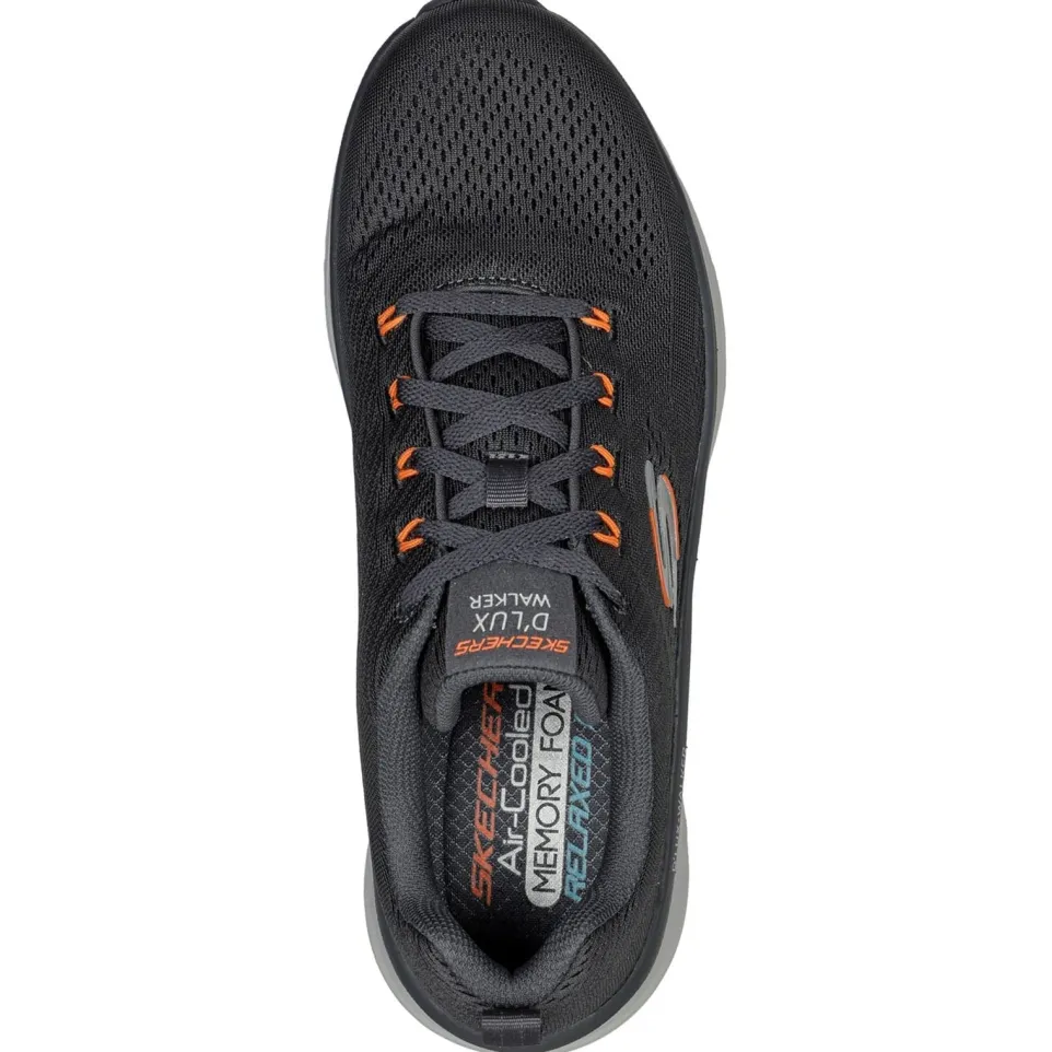Men's Wide Fit Skechers 232364 Relaxed Fit D'Lux Walker Meerno Trainers