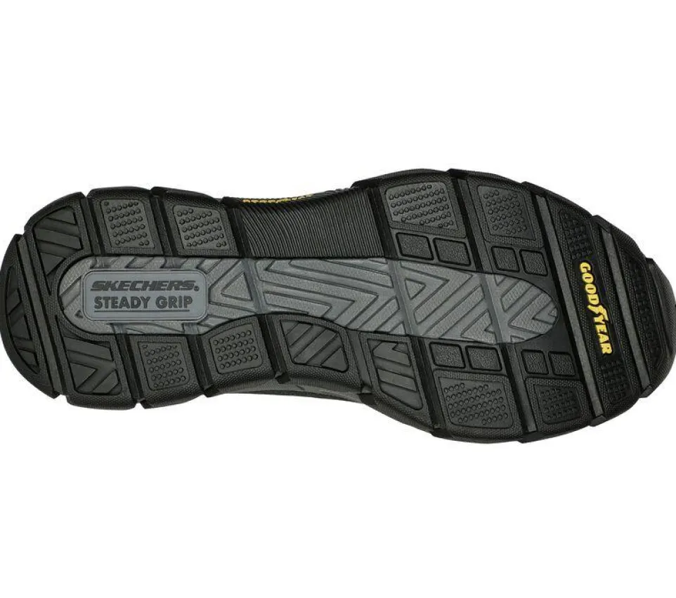 Men's Wide Fit Skechers 204454 Relaxed Fit Respected Boswell Good Year Boots