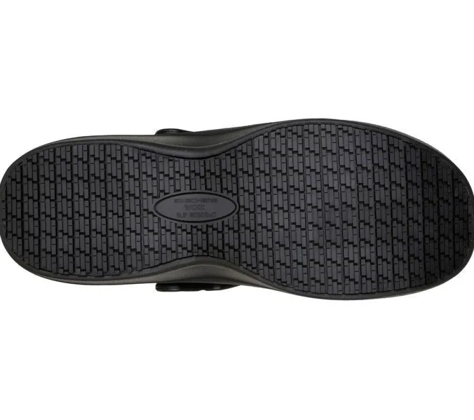 Men's Wide Fit Skechers 200092 Riverbound Sr Clog Shoes
