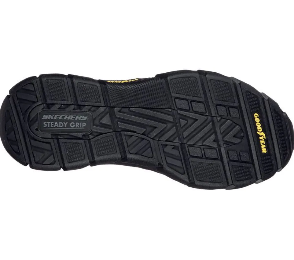 Men's Wide Fit Skechers 204480 Respected Calum Walking Trainers