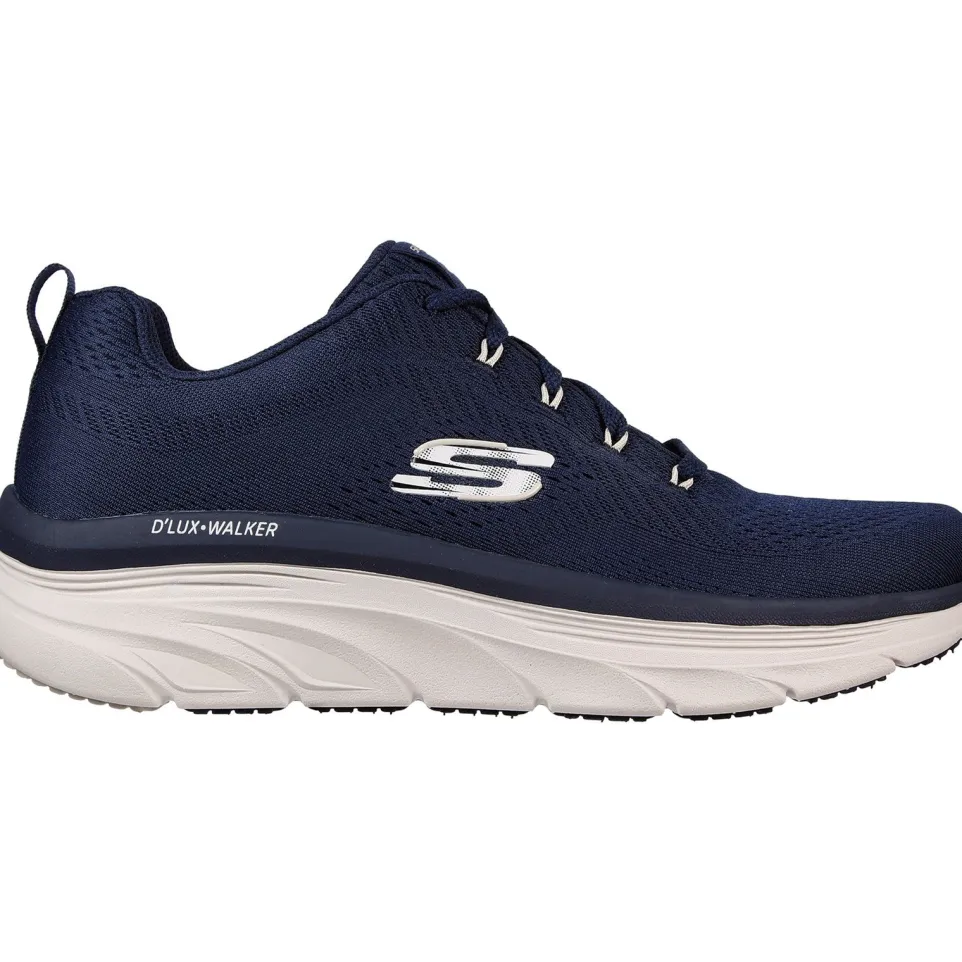 Men's Wide Fit Skechers 232364 Relaxed Fit D'Lux Walker Meerno Trainers