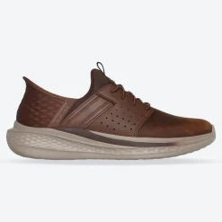 Men's Wide Fit Skechers 210828 Slip-ins Rf Slade Trainers