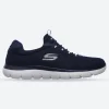 Men's Wide Fit Skechers 52811 Summits Slip On Sports Trainers