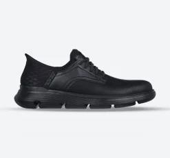 Men's Wide Fit Skechers 205046 Slip-ins Garza Gervin Trainers - Black