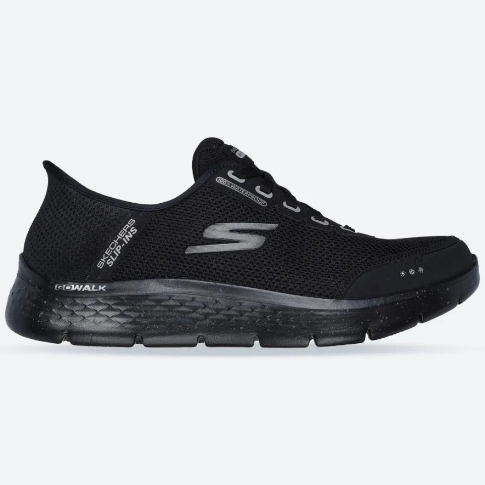 Men's Wide Fit Skechers 216330 Slip-ins Go Walk Flex 100% Waterproof Trainers