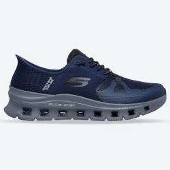 Men's Wide Fit Skechers 232930 Slip-ins Glide Step Pro Trainers