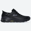 Men's Wide Fit Skechers 237309 Slip-ins Max Protect Assembly Trainers - Black