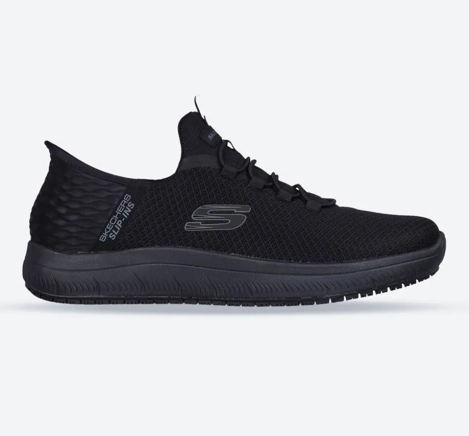 Men's Wide Fit Skechers 200205 Summits Slip-ins Colsin Work Trainers