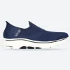 Men's Wide Fit Skechers 216641 Slip-ins Go Walk 7 Easy On 2 Trainers