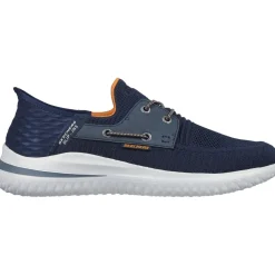 Men's Wide Fit Skechers 210606 Slip-ins Delson 3.0 Roth Trainers